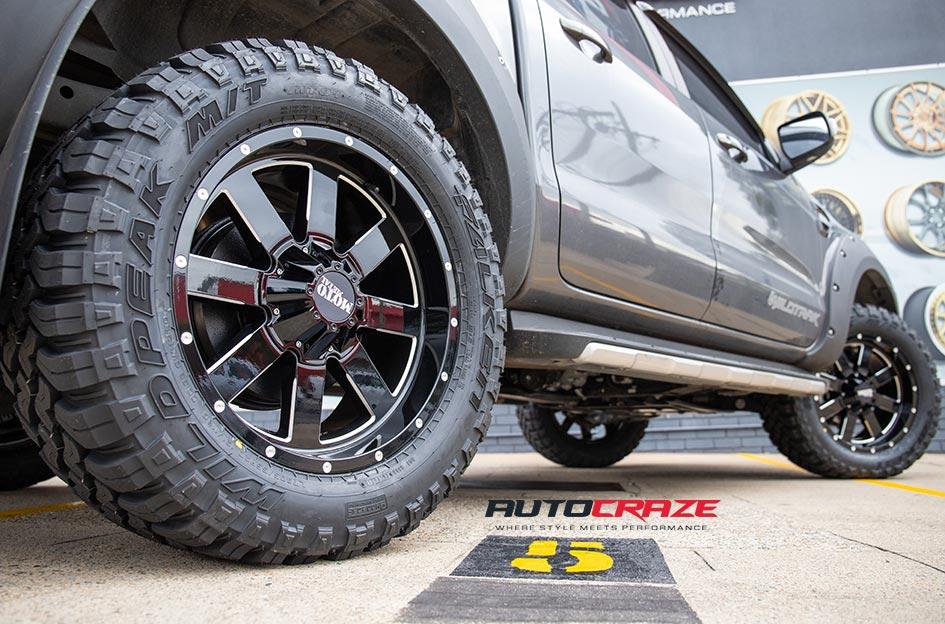 FORD RANGER MO962 GLOSS BLACK